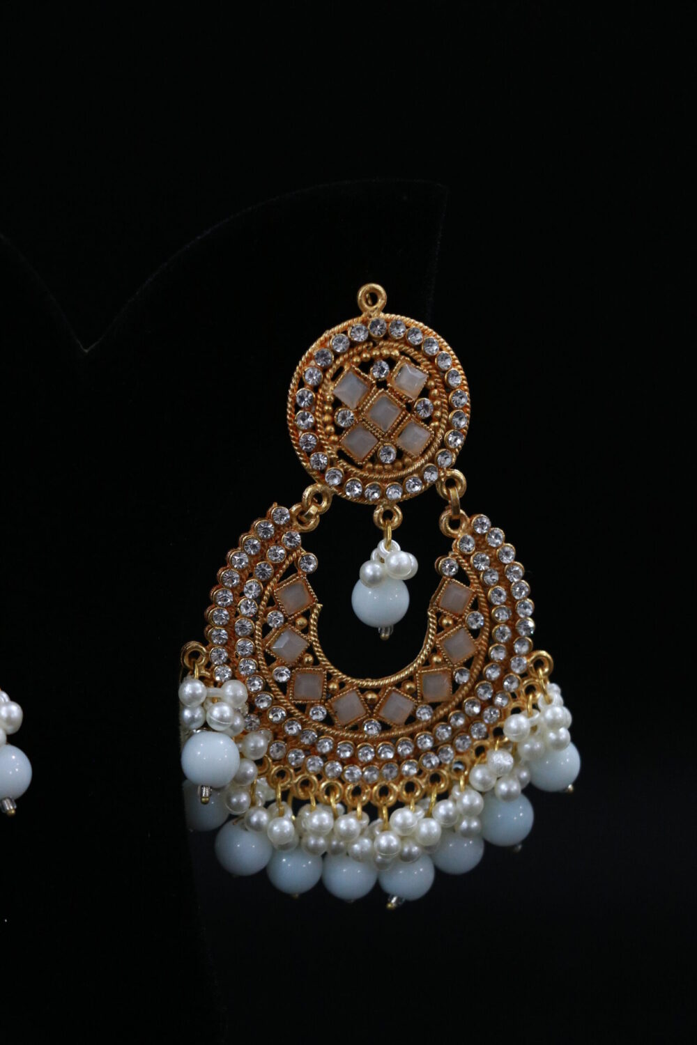 Kundan earings HF0 - Image 2