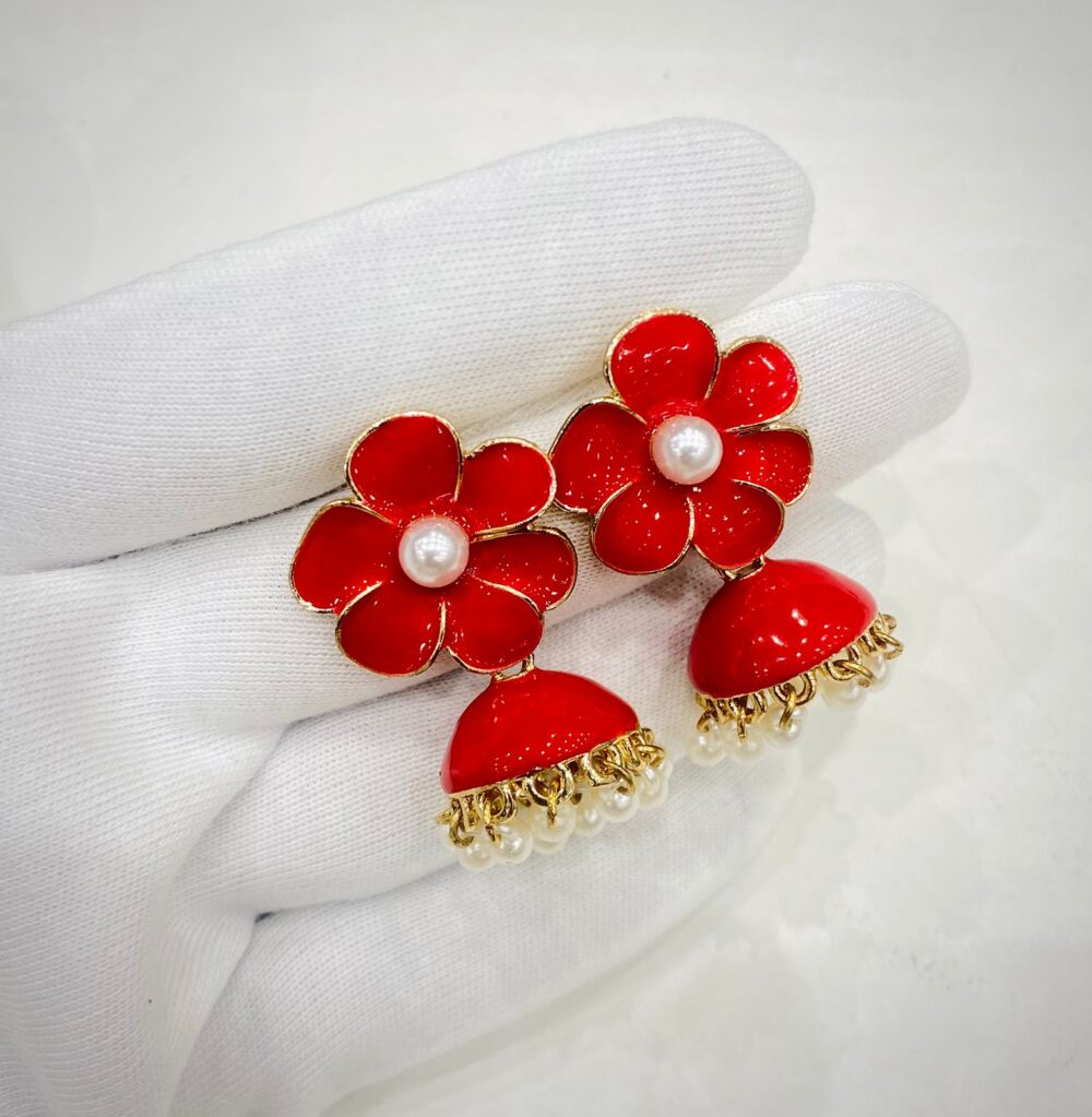 Flower earings AE0