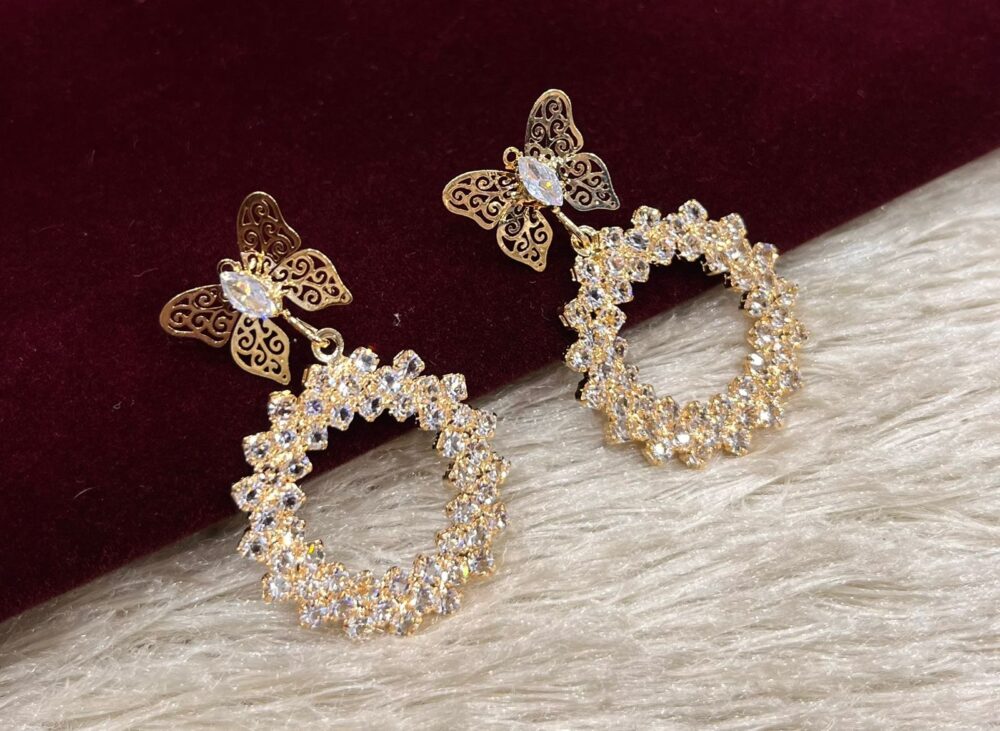 Butterfly earingAe0