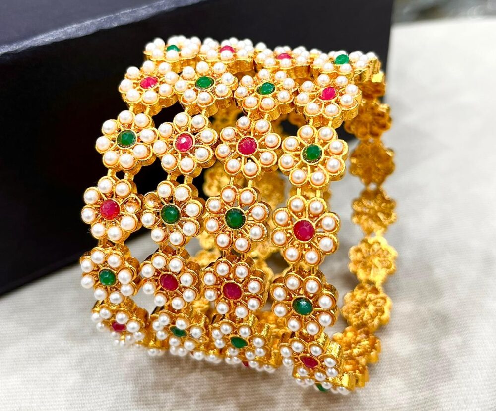 Gold Bangles G02
