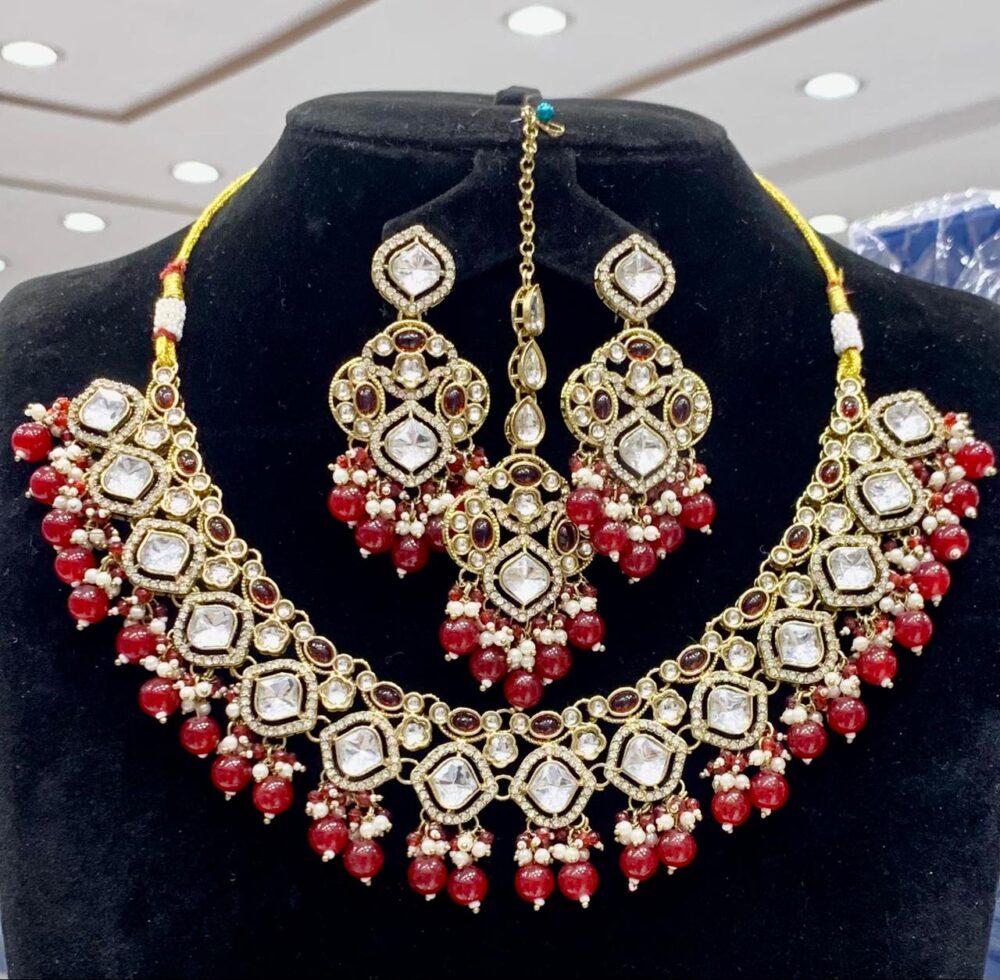 Kundan set DA00 - Image 2