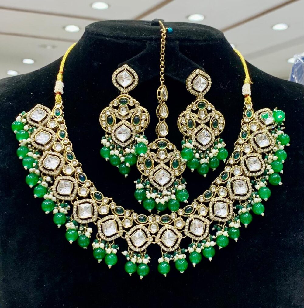 Kundan set DA00 - Image 3