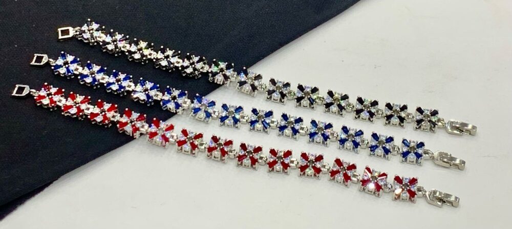 Zircon stone bracelet D50