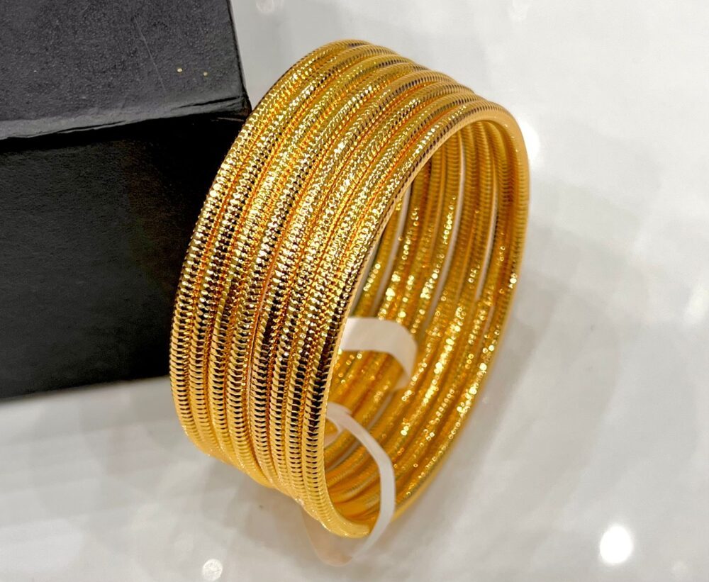 Gold Bangles D40