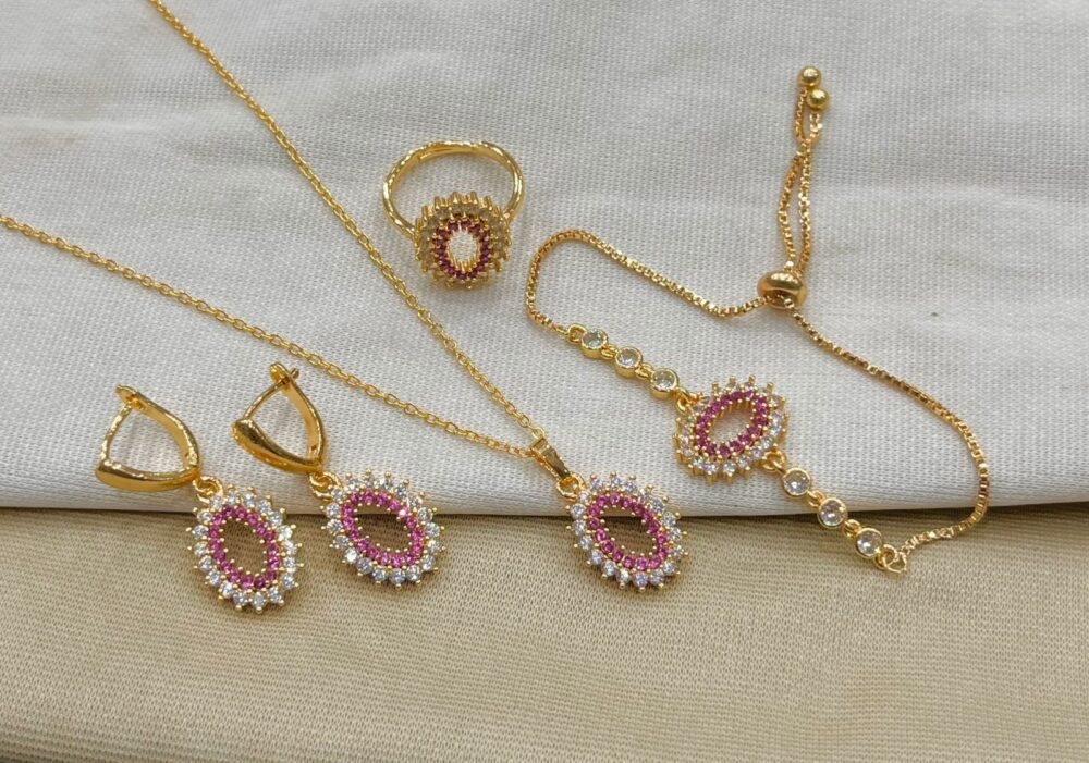 Gold Locket Set