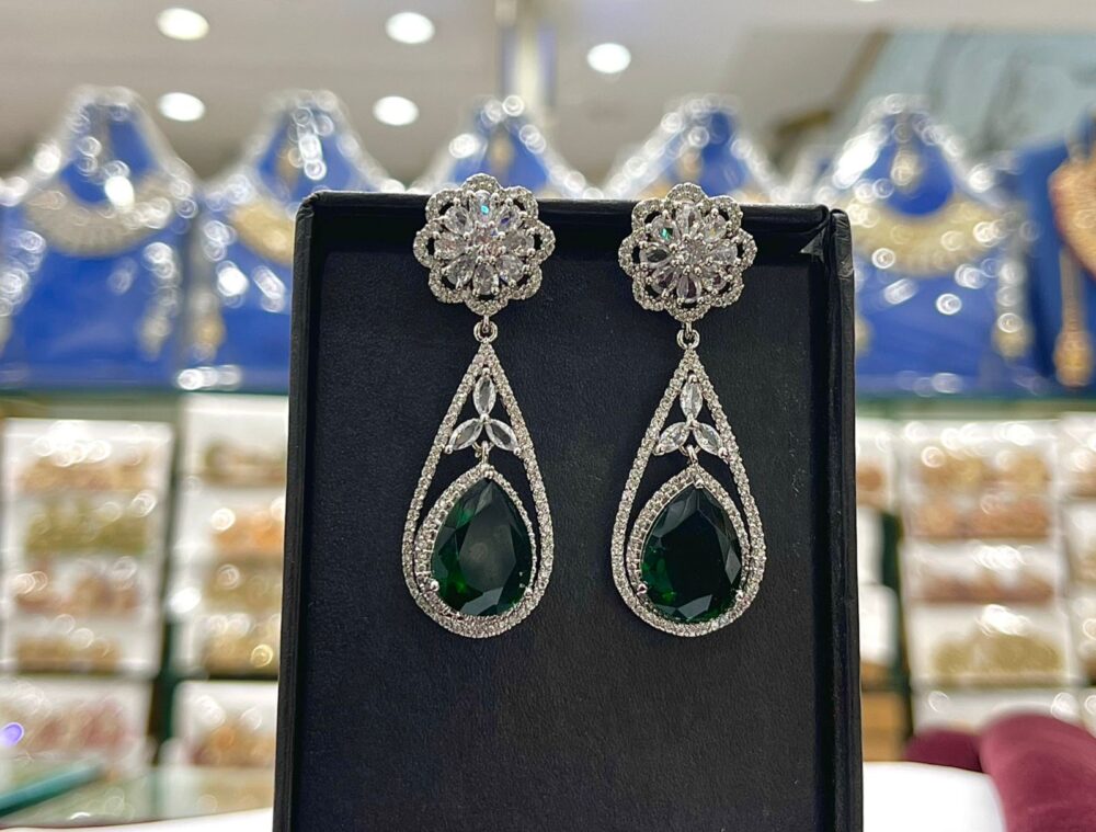 Zircon Stone Earings AE00