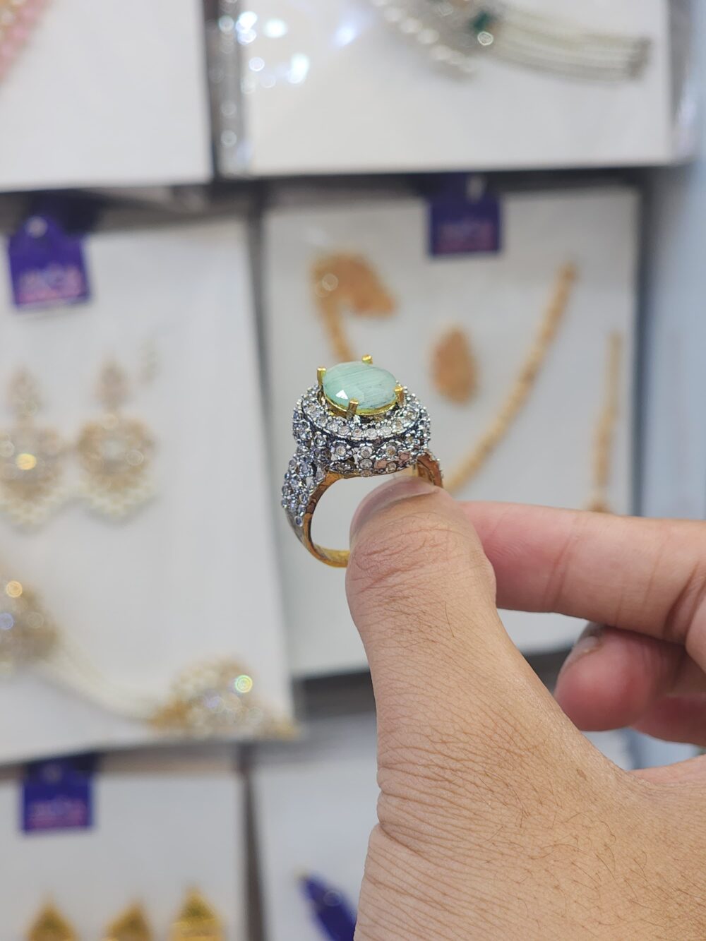 Zircon Stone Ring E20 - Image 2