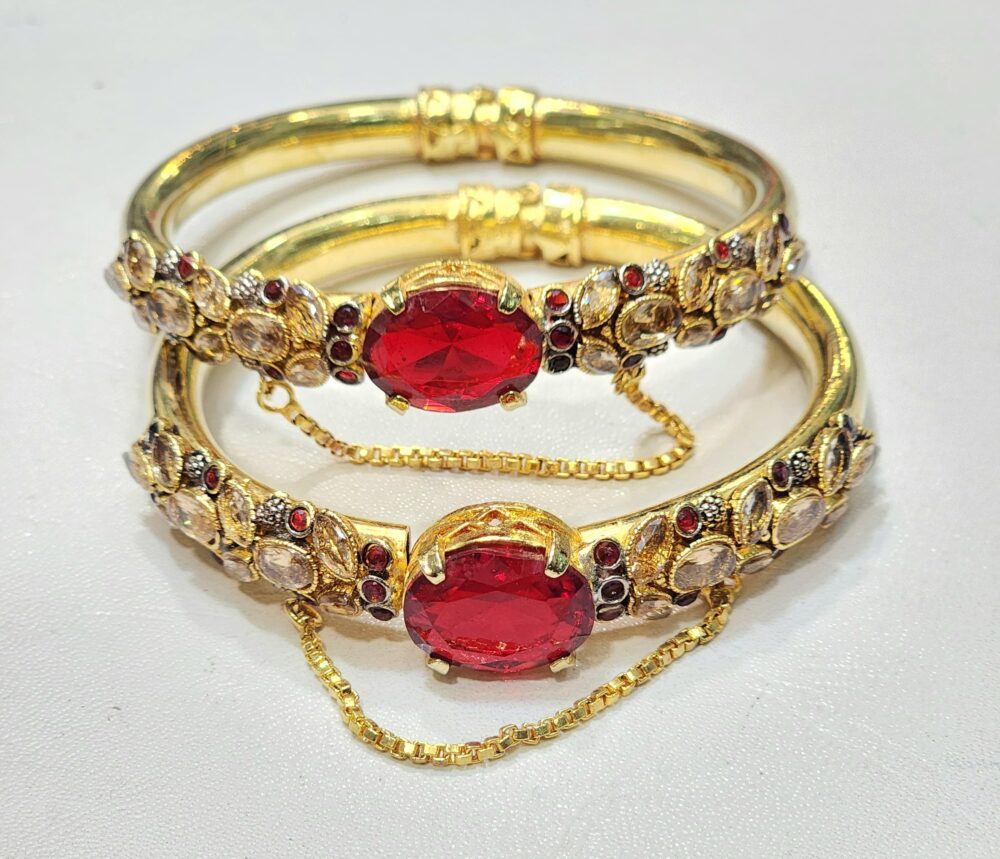 Zircon Stone Bangles