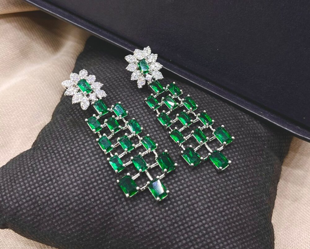 Zircon Stone Earings