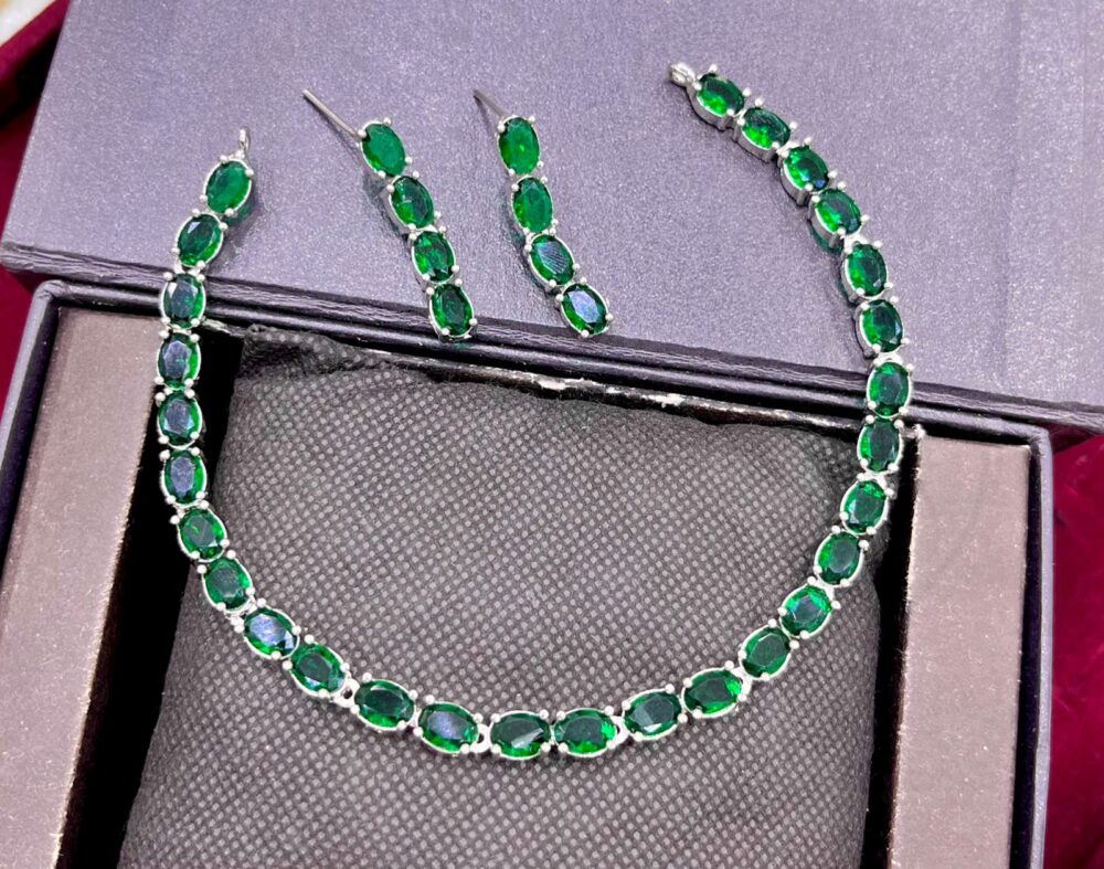 Diamond Zircon Stone Set