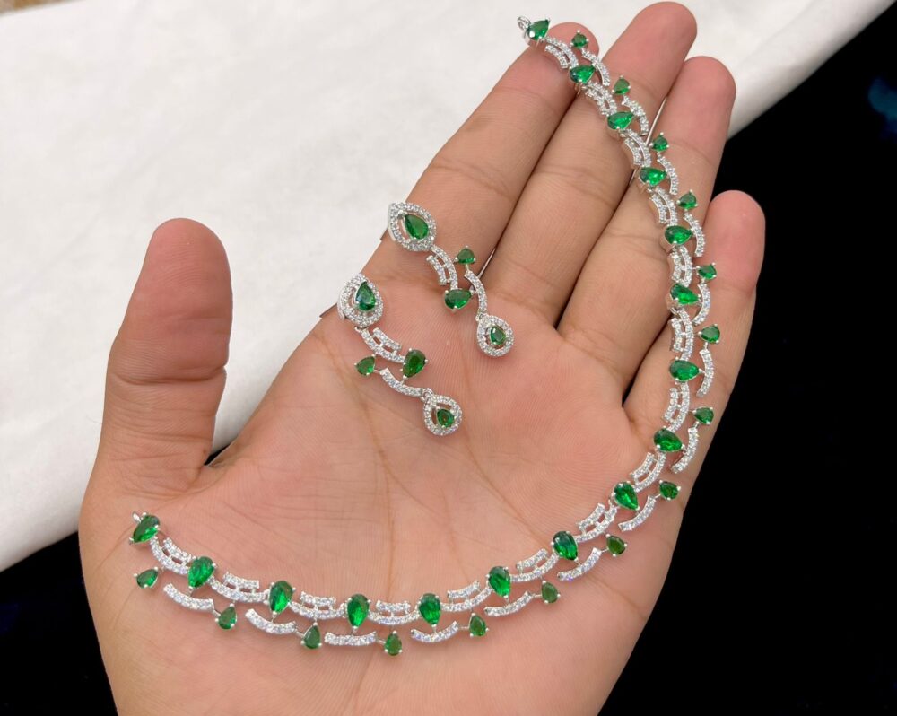 Diamond Zircon Stone Set