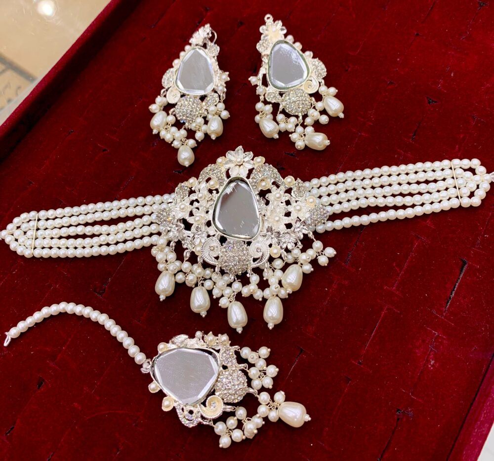Zircon Stone Chokar Set AA50 - Image 2