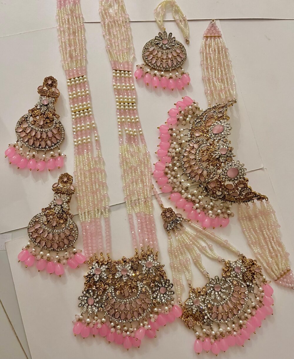 Bridal Mala Set G000 - Image 3