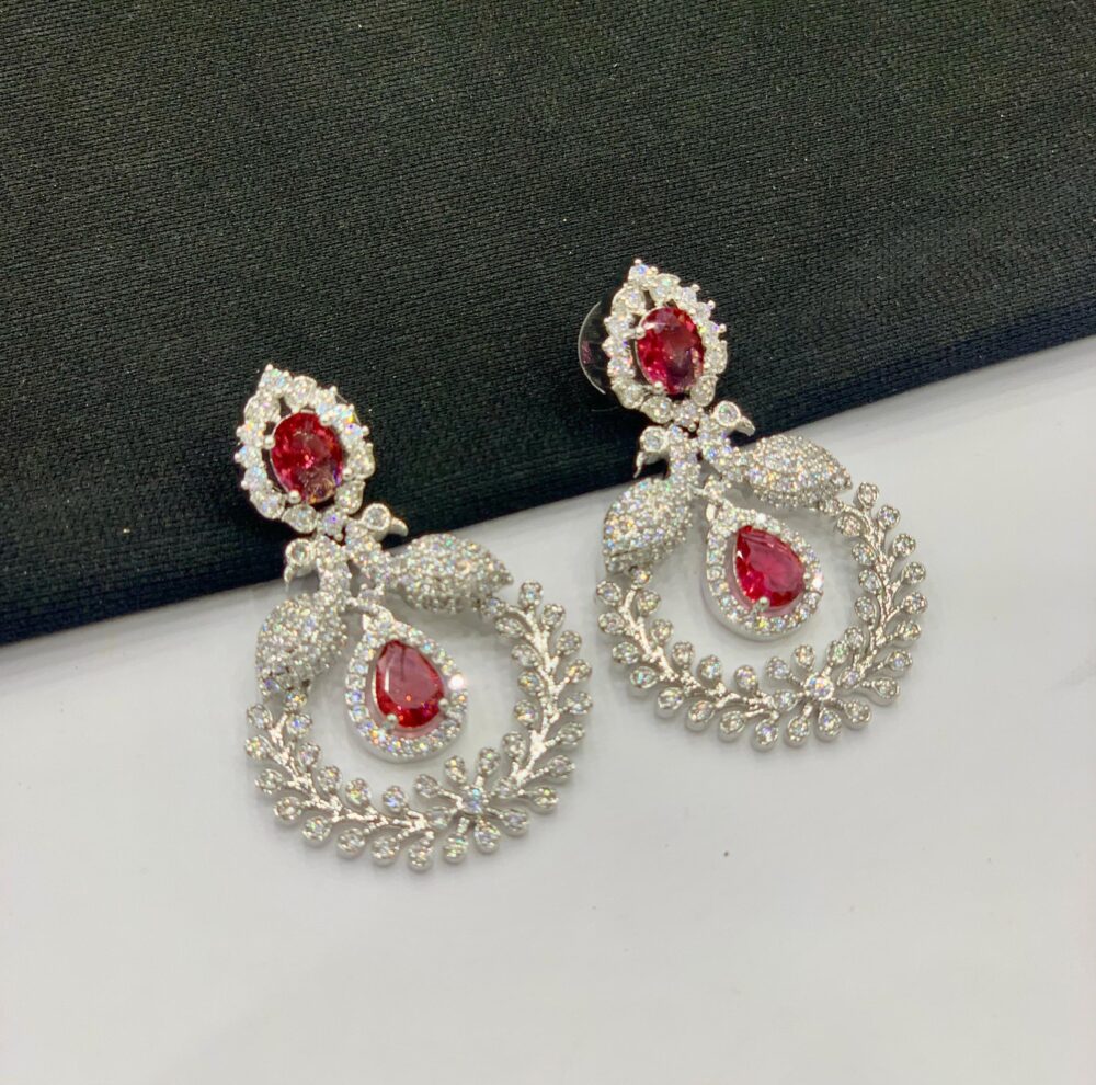 Diamond Zircon Earings